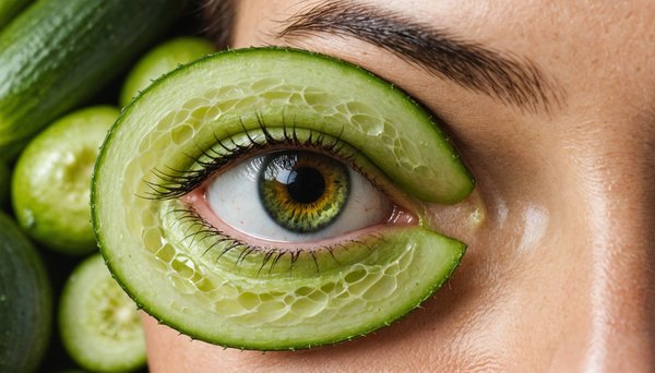 Découvrez comment le concombre et la vitamine b9 illuminent votre regard